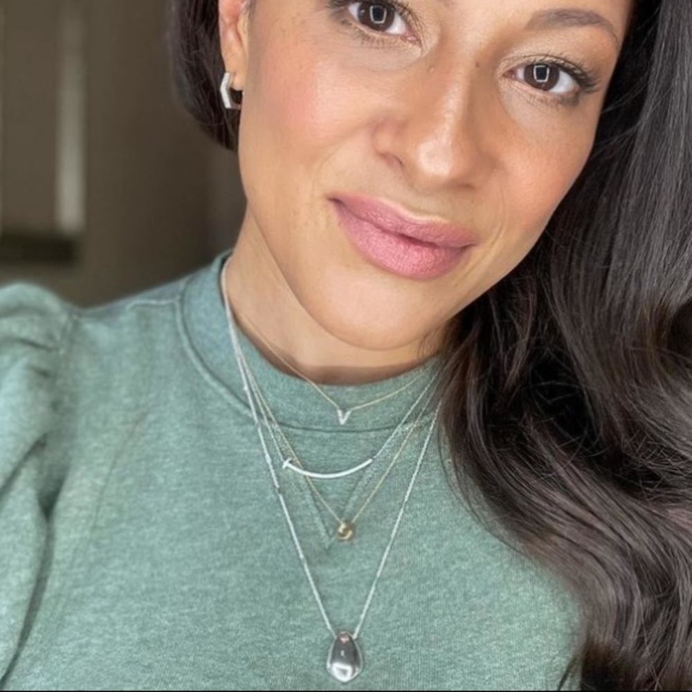 Stella & Dot Mixed Metal Ultra Delicate Hardware Necklace Duo - Picture 16 of 16